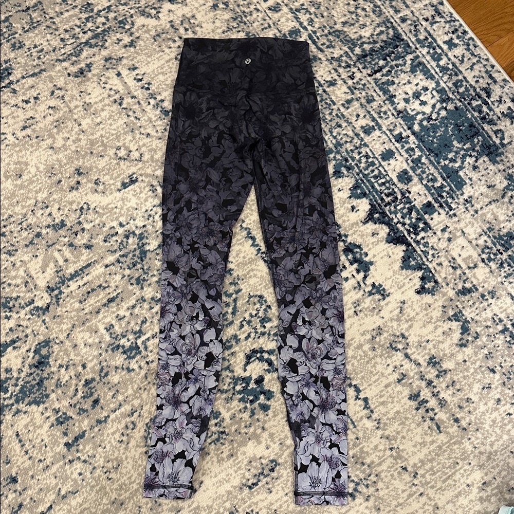 Lululemon align leggings Nightfall blossom